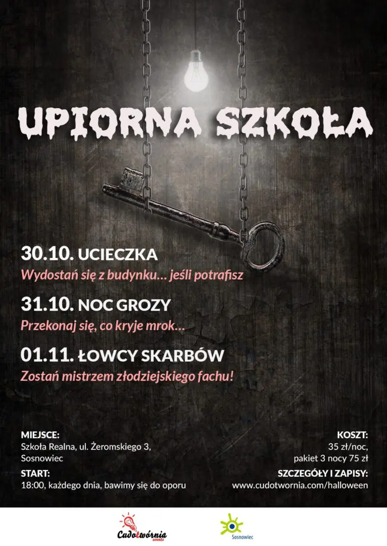 Upiorna Szkoła – zabawa fabularna na Halloween