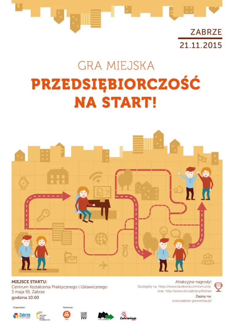 Przedsiębiorczość na start – gra miejska w Zabrzu!