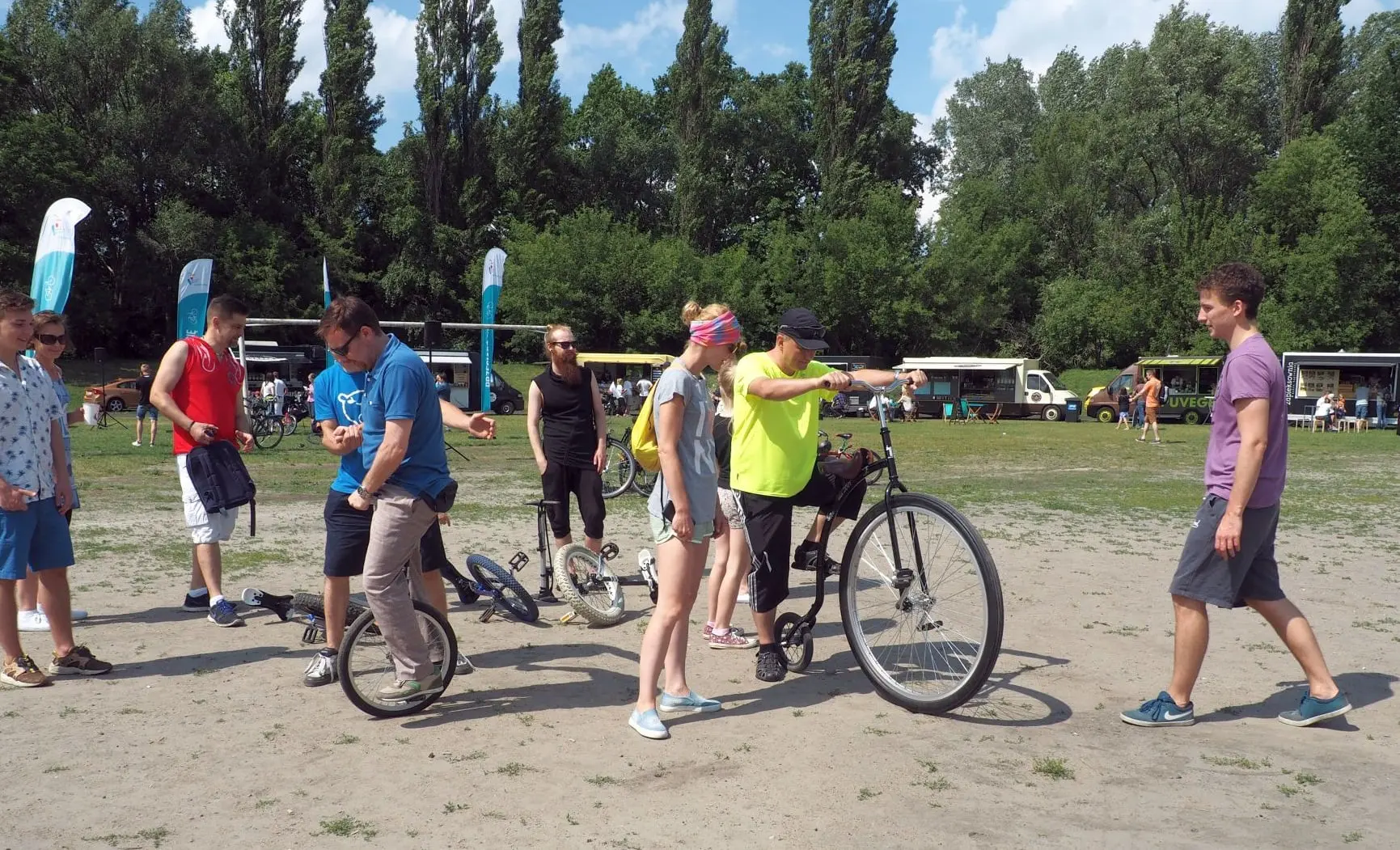 Rowerowe rozgrywki w Warszawie