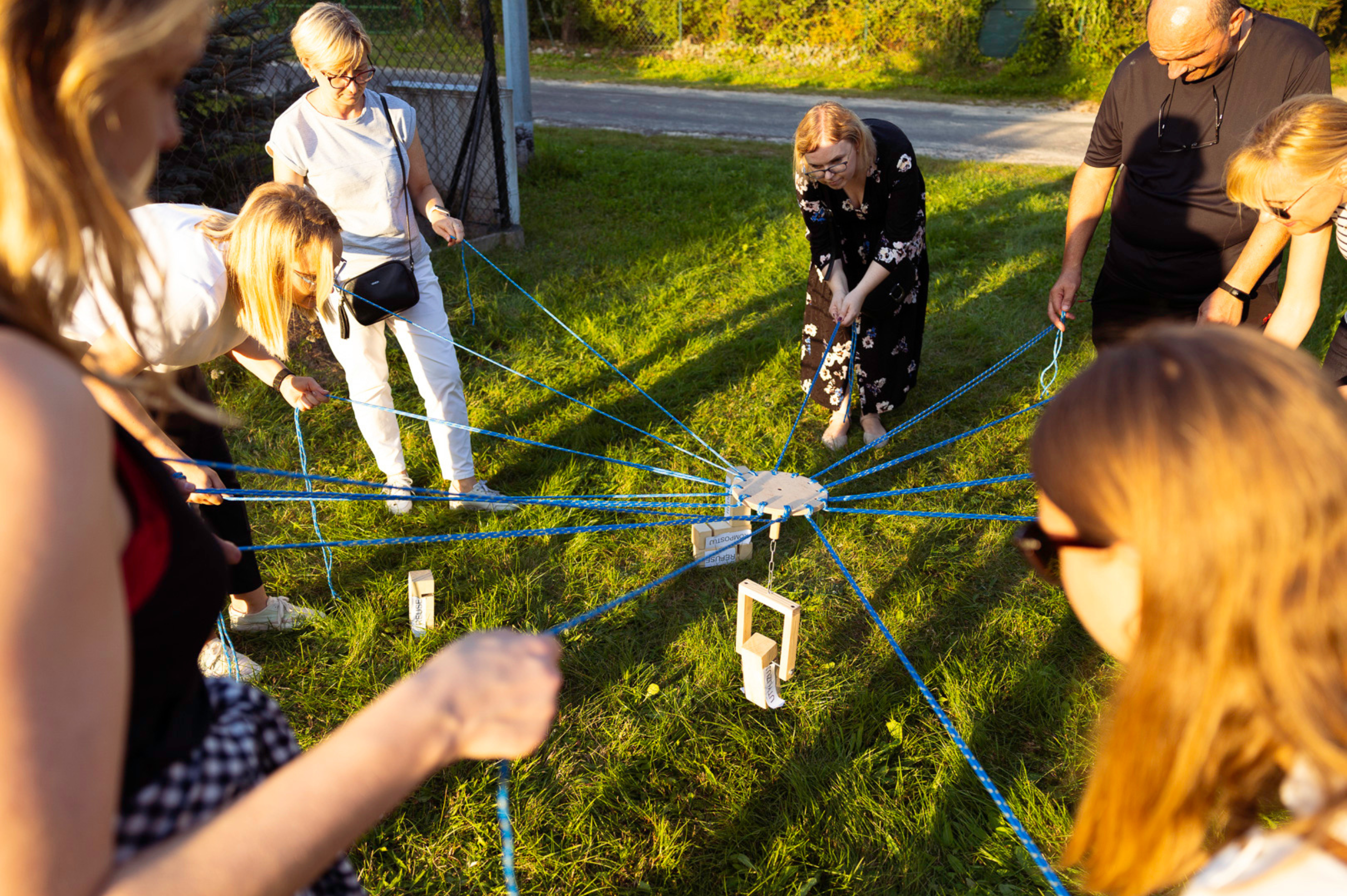 The outdoor setting at our events is not just a place - it's part of the scenario