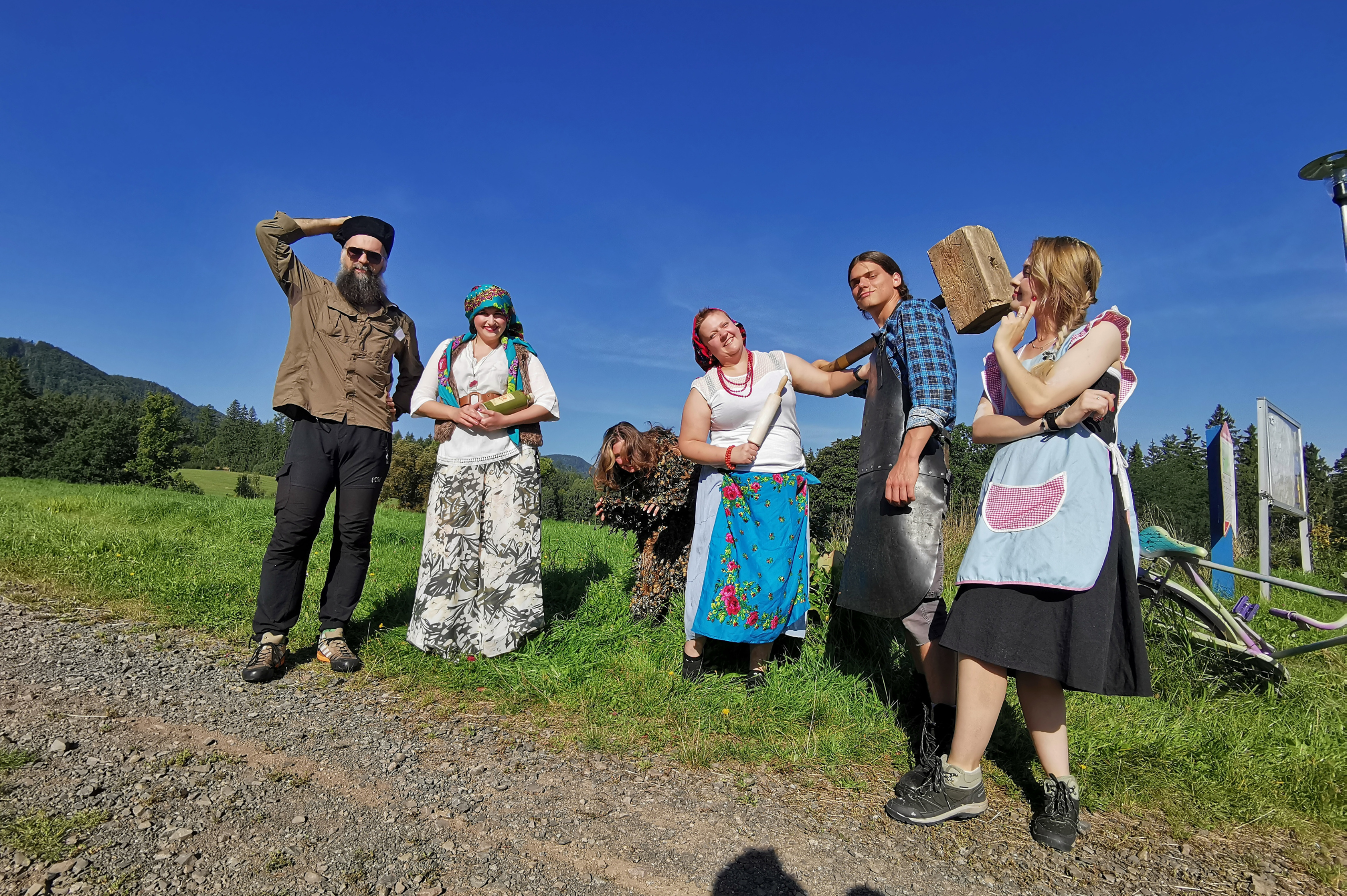 Outdoor events encourage relaxed conversations